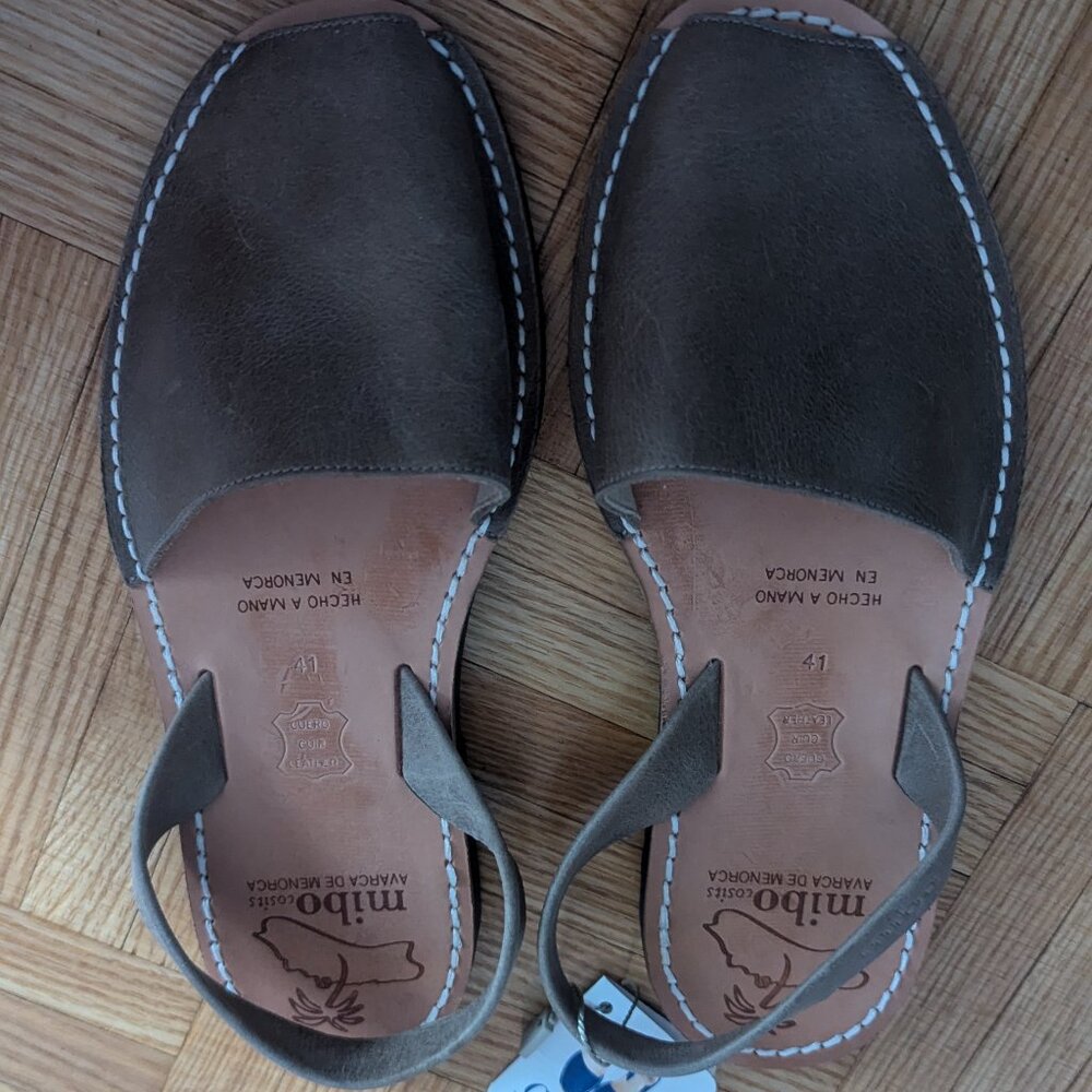 Authentic Menorca Slingback Sandals (size 41)